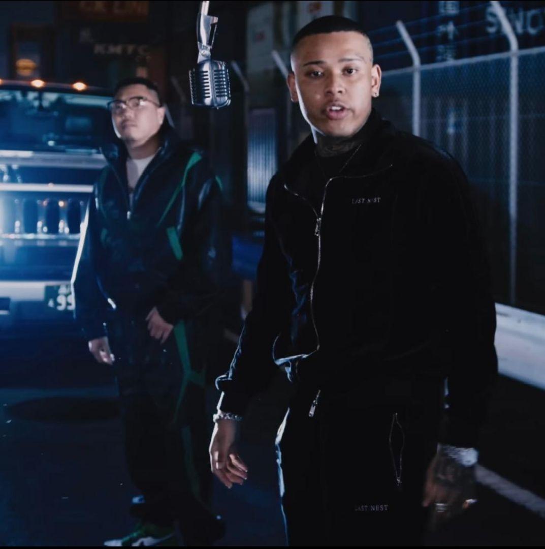 LAST NEST ベロアパンツ YZERR T-Pablow BADHOP