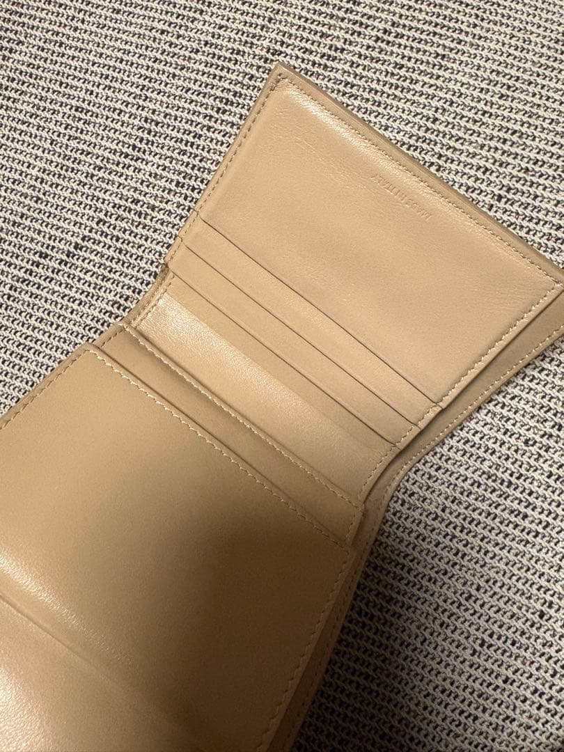 CELINE ベージュ 三つ折り財布　スモールトリフォールドウォレット