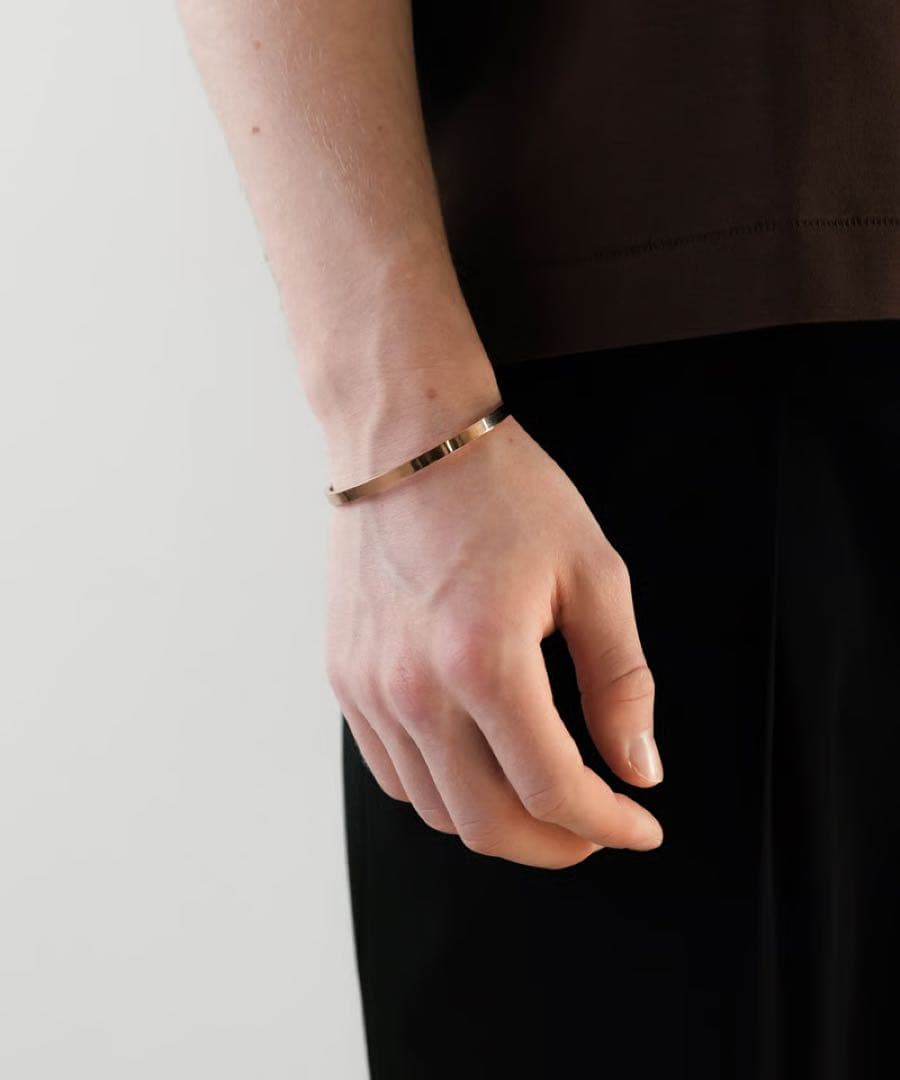 【新品未使用】CTHY シルバーローズゴールド バングル　シルバー925 セット