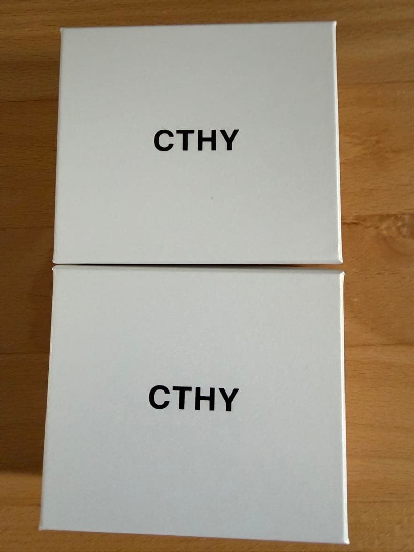 【新品未使用】CTHY シルバーローズゴールド バングル　シルバー925 セット