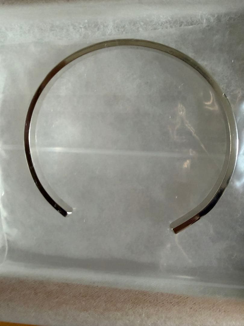 【新品未使用】CTHY シルバーローズゴールド バングル　シルバー925 セット