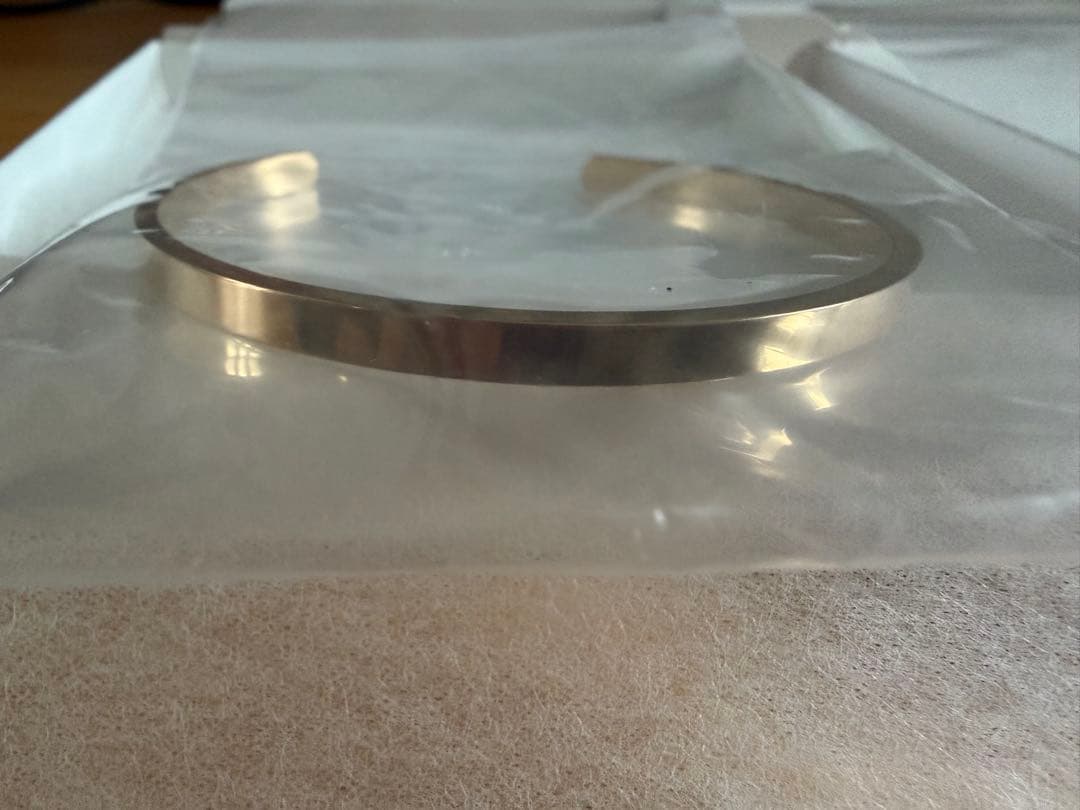 【新品未使用】CTHY シルバーローズゴールド バングル　シルバー925 セット