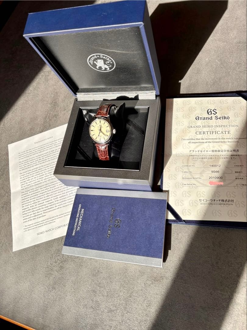 87様用SBGM221 グランドセイコー GMT クロコダイル エレガンスコレ