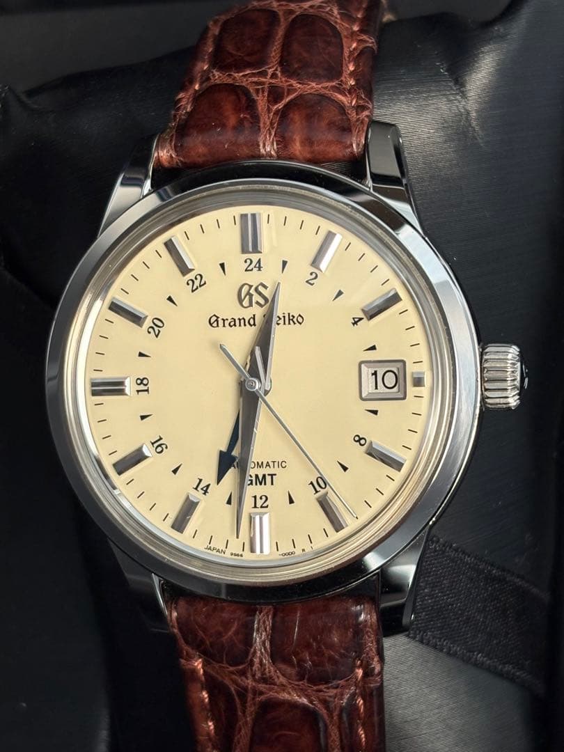 87様用SBGM221 グランドセイコー GMT クロコダイル エレガンスコレ