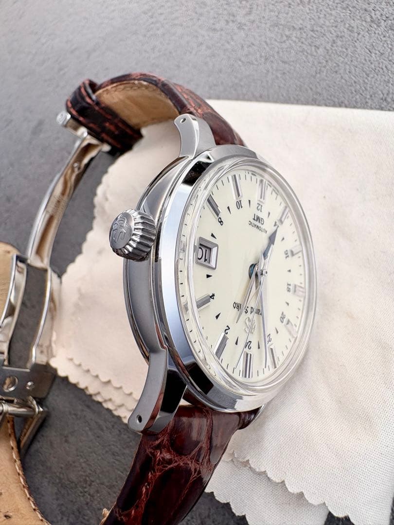 87様用SBGM221 グランドセイコー GMT クロコダイル エレガンスコレ