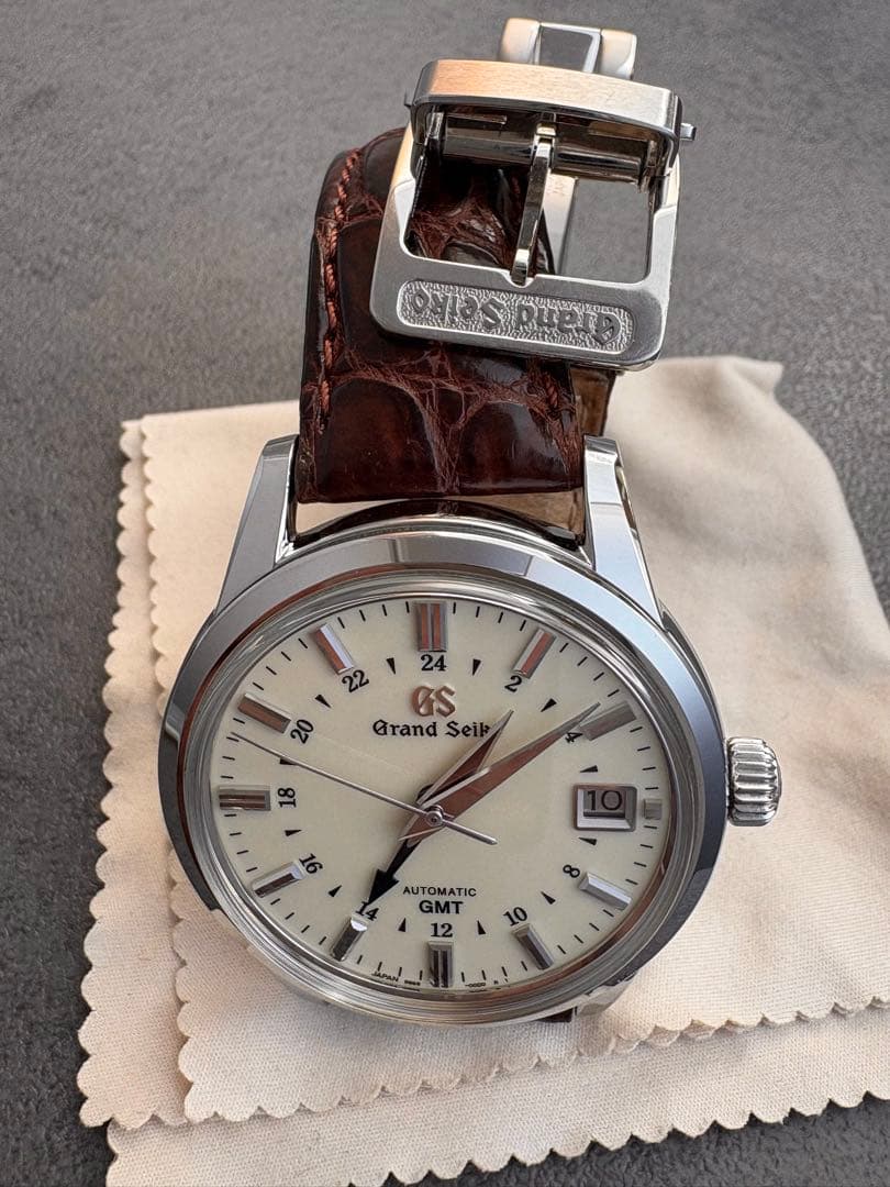 87様用SBGM221 グランドセイコー GMT クロコダイル エレガンスコレ