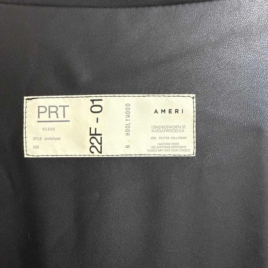 n*w様 Ameri Vintage FAKE LEATHER SHIRT JA