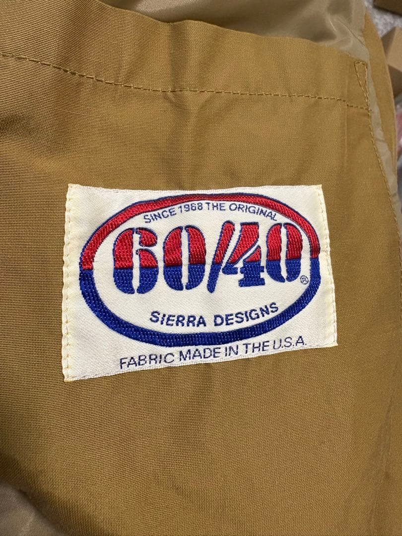 シエラデザイン　フィッシュテイルパーカー