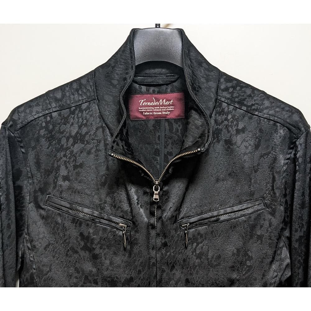 トルネードマート 20AW クラウドレオパードシングルライダース L 新品同様