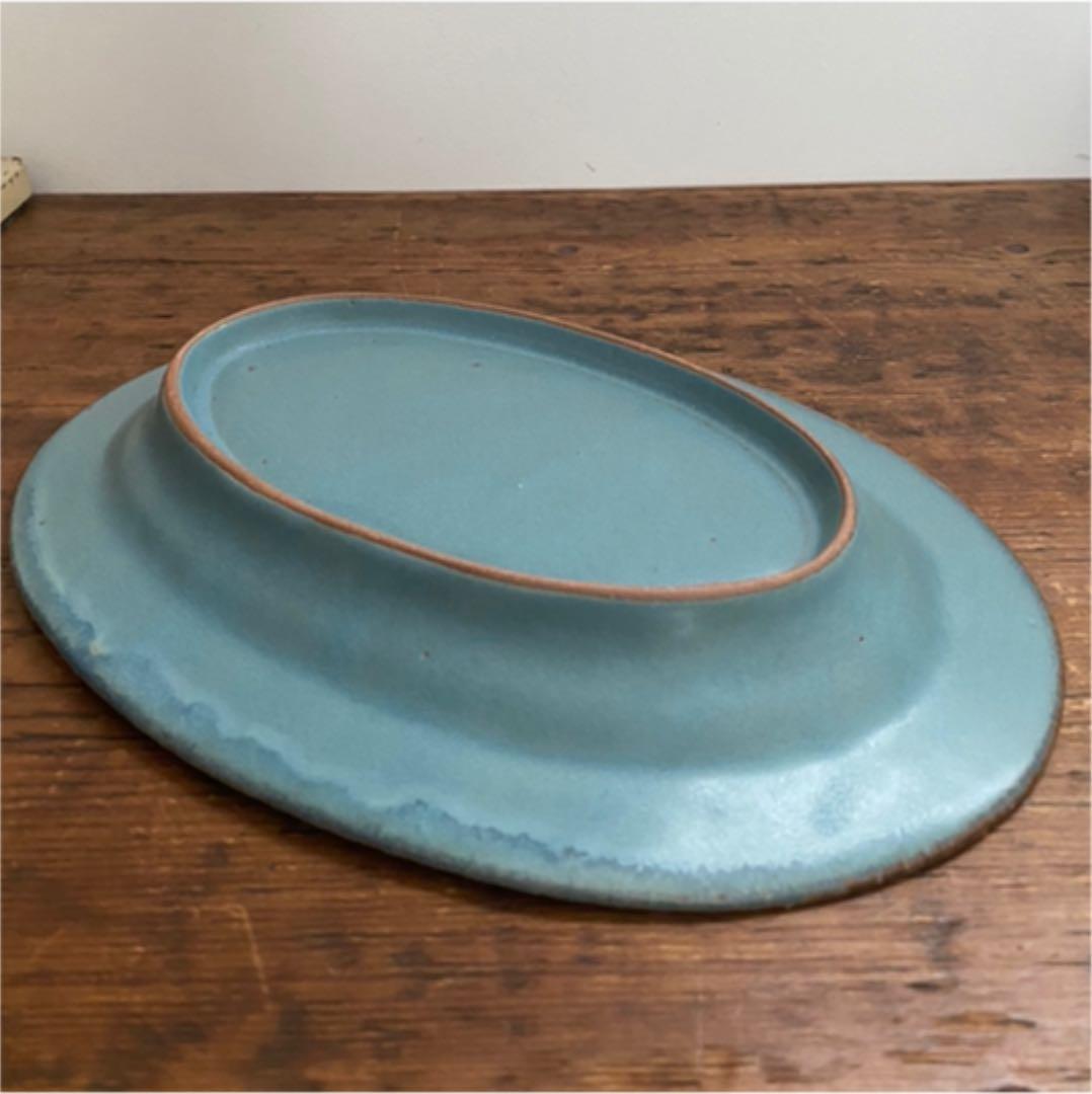 松塚裕子　レリーフ　オーバルプレート　 Lサイズ