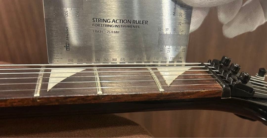 エレキギター　フロイドローズタイプ　黒