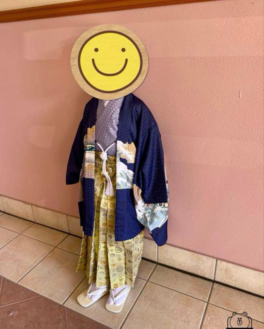 七五三 着物 男の子 5歳 フルセット 袴 鷹兜松 男児