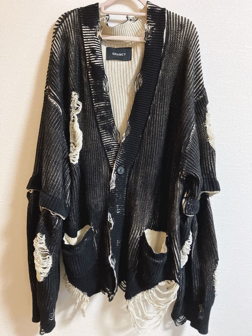 GRANCY グランシー カーディガン 黒 L