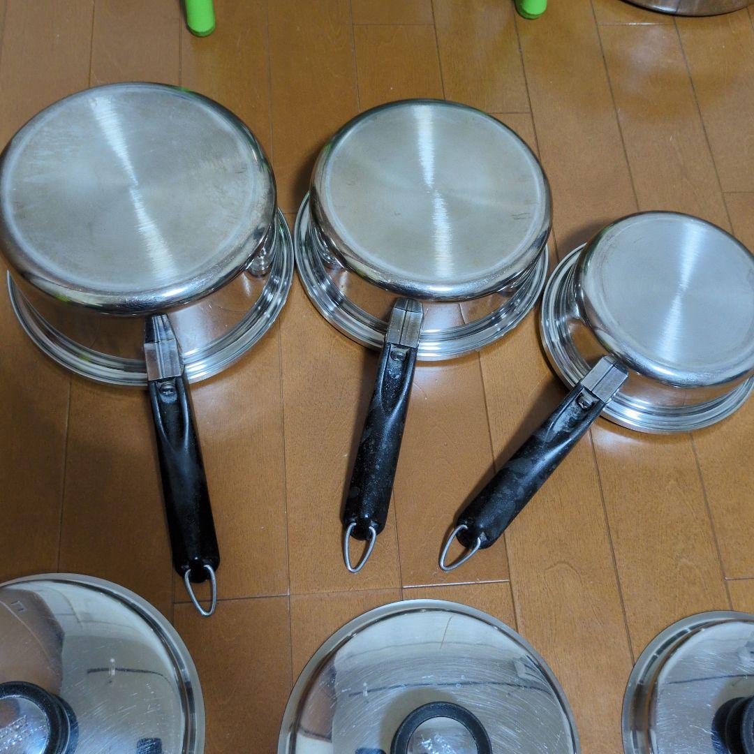 Amway　アムウェイ　クイーンクック　ソースパン　フライパン　セット