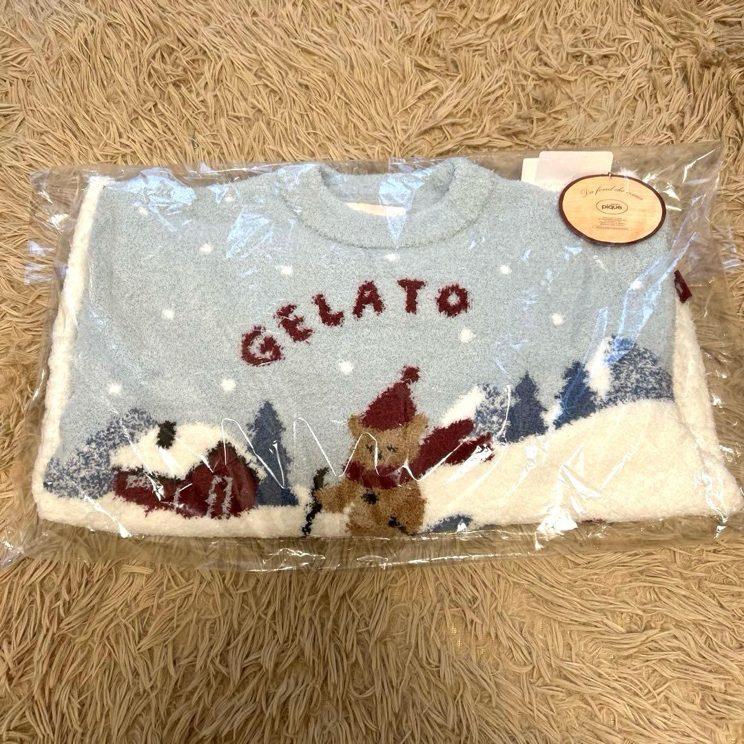 gelato pique 【HOLIDAY】スキーベアジャガードプルオーバー
