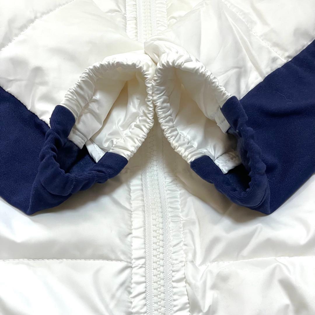 【Mサイズ】ラフアンドスウェル ダウンジャケット ホワイト ゴルフウェア メンズ