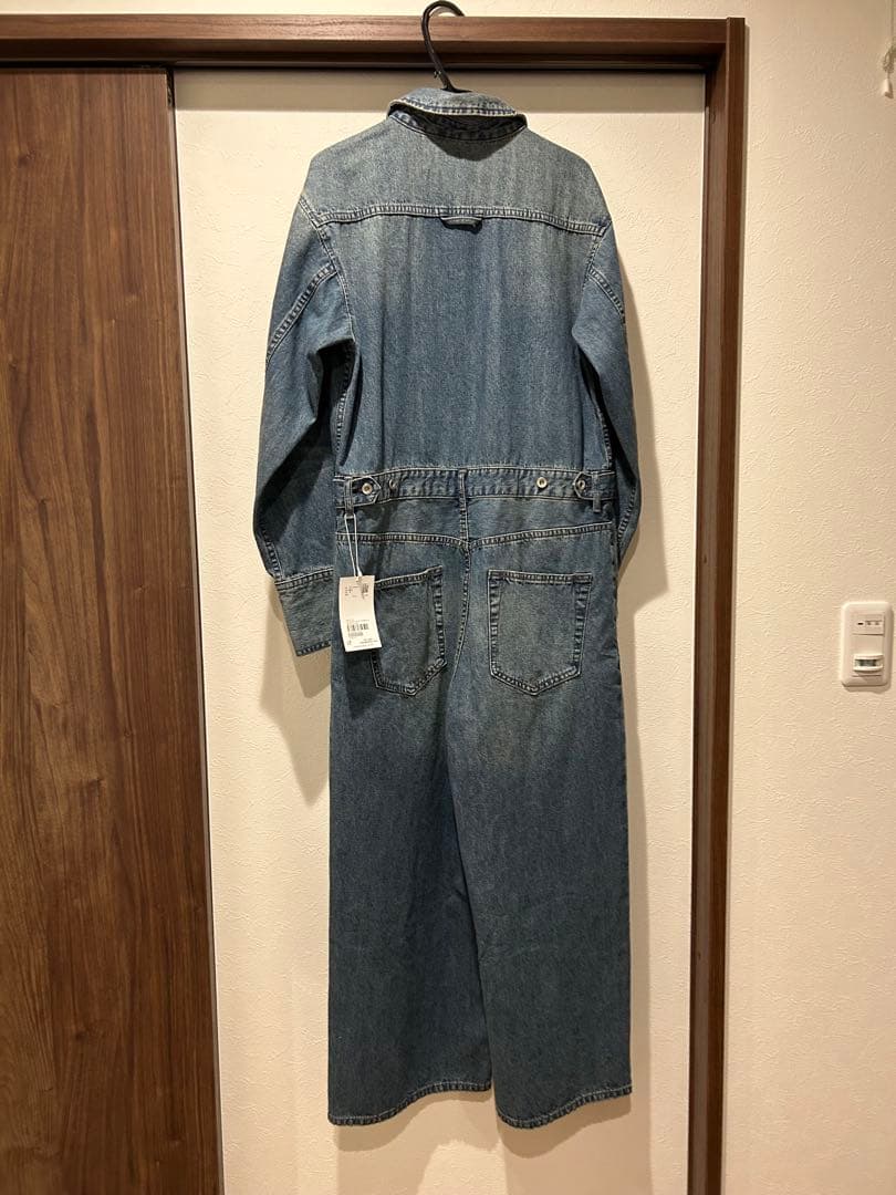 naka新品ADAM ET ROPÉ FEMME デニムジャンプスーツ