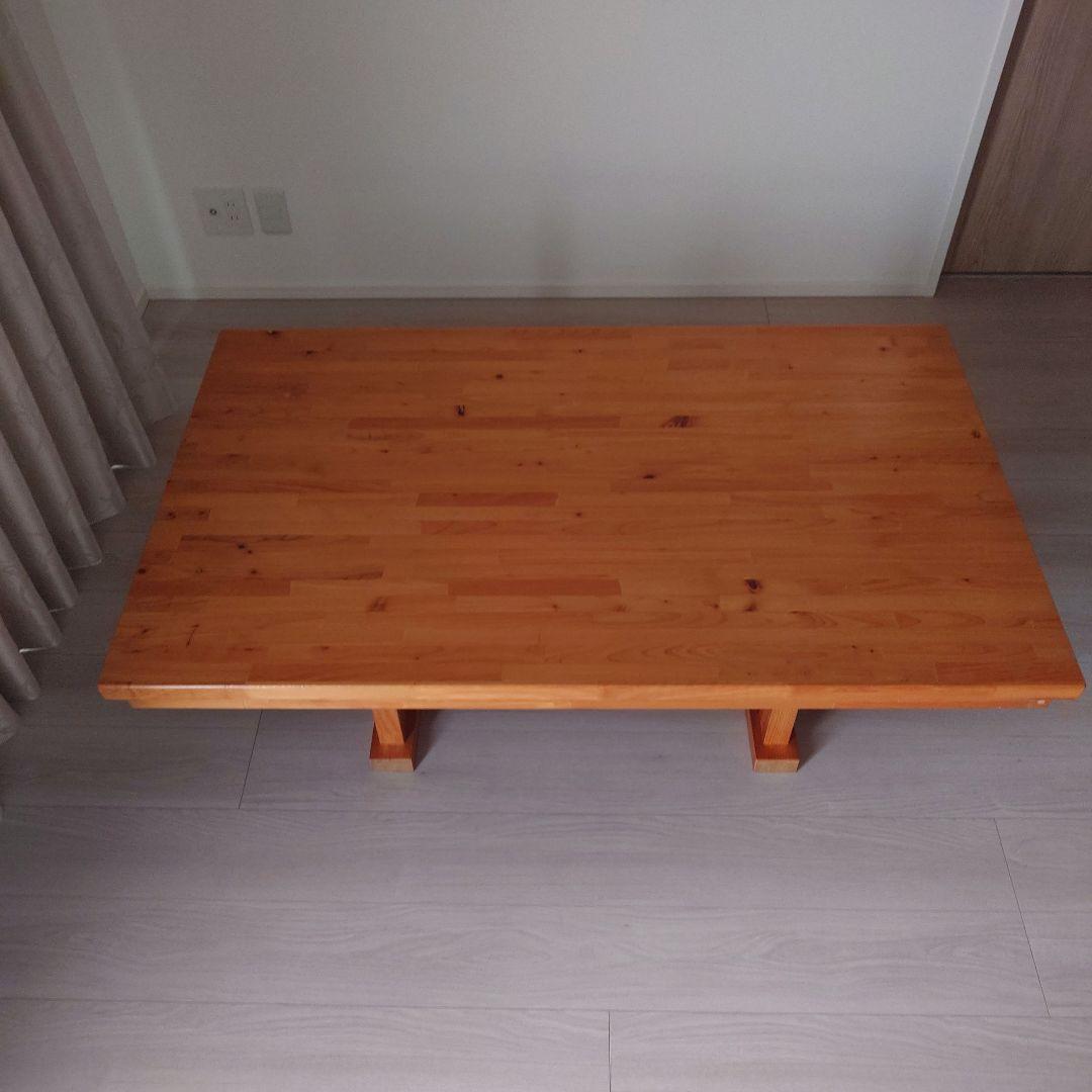 ヒノキ2WAYテーブル/座卓