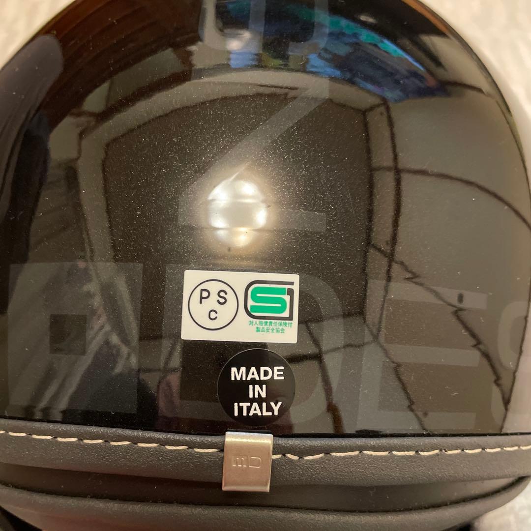 momo design ジェットヘルメット ブラック