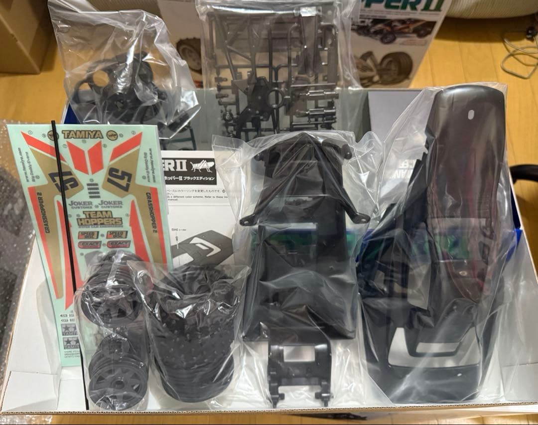 め*か様 1/10RC グラスホッパーIIブラックエディション