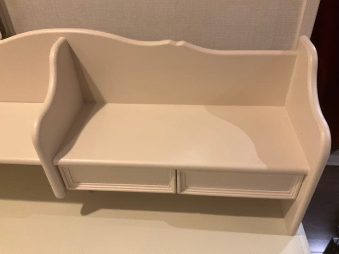 デスク/ローラアシュレイ/シェルフ/引き出し/ドーセットチルドレン/アイボリー