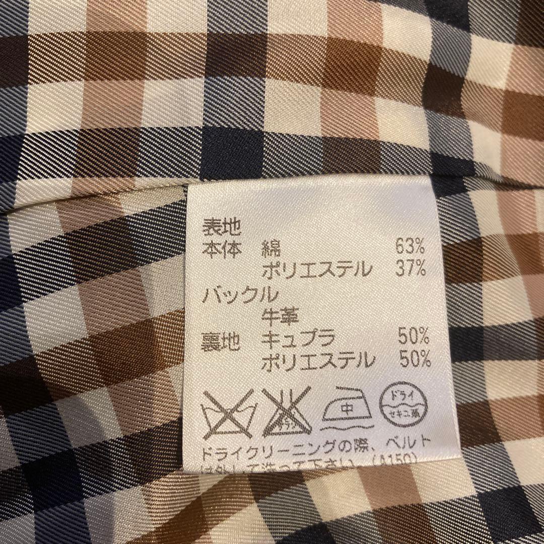 アクアスキュータム トレンチコート サイズ10