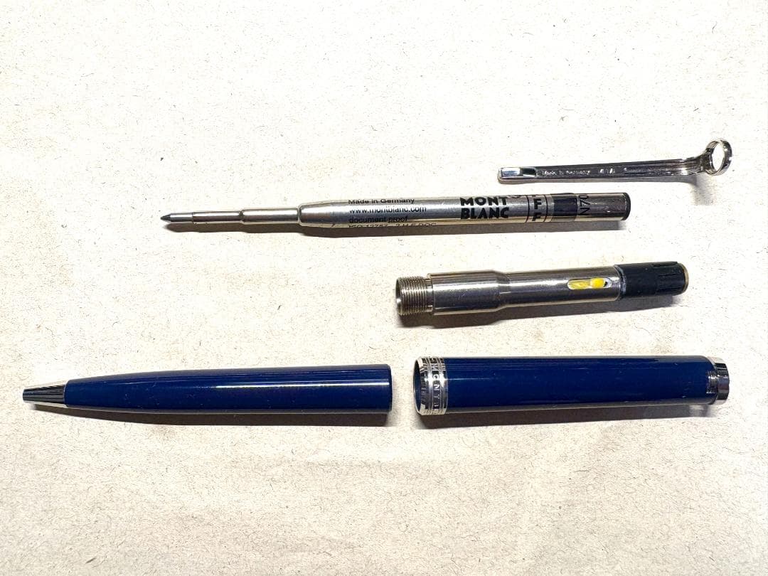 172.モンブランPIX ネイビー/プラチナ　114810　入手困難品　極希少品