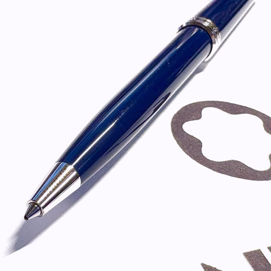 172.モンブランPIX ネイビー/プラチナ　114810　入手困難品　極希少品