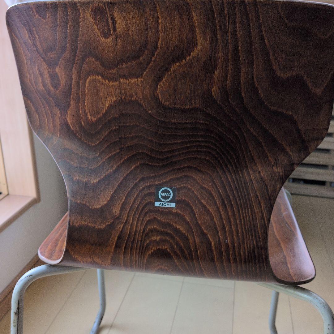 aichi pagholz パグホルツ チェア　椅子　スタッキング　②