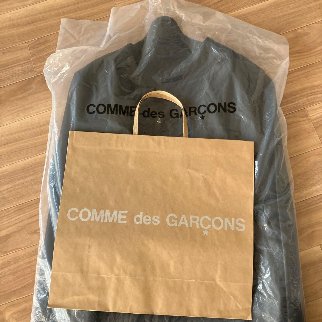 新品 コムデギャルソン コート 4本袖 フェイクレザー 本ライン 川久保玲 希少