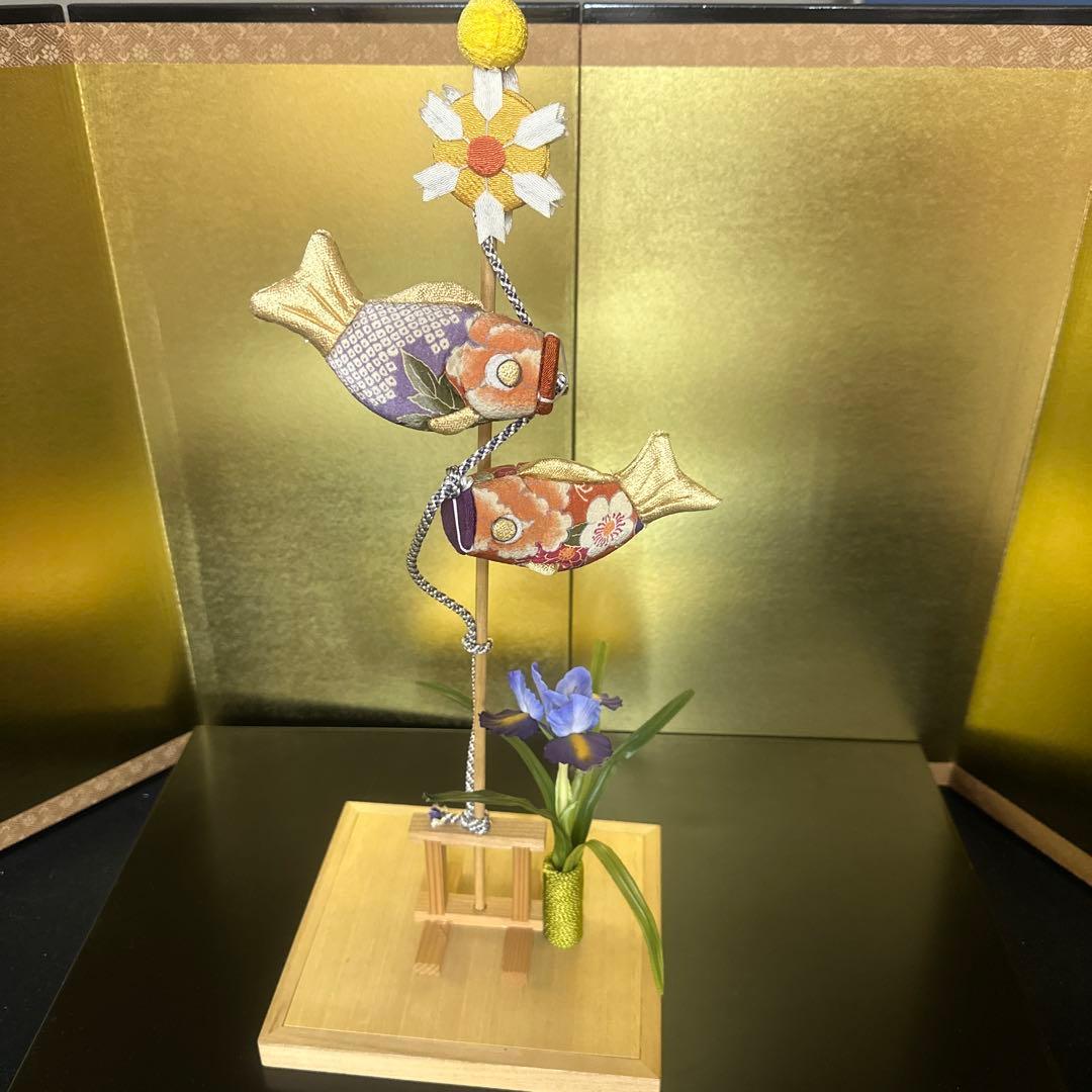 鯉のぼり、木目込み人形、手作り、5月人形