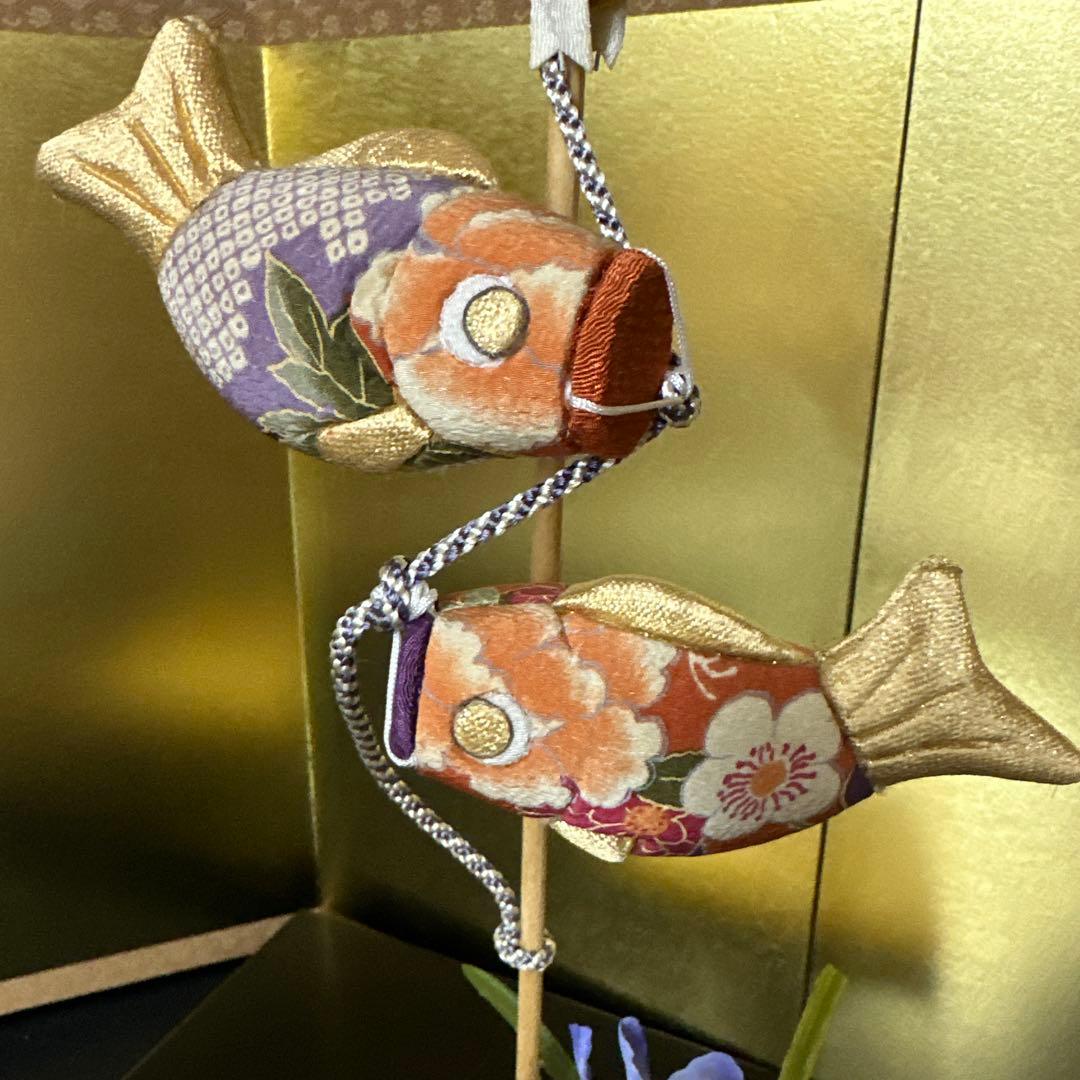 鯉のぼり、木目込み人形、手作り、5月人形