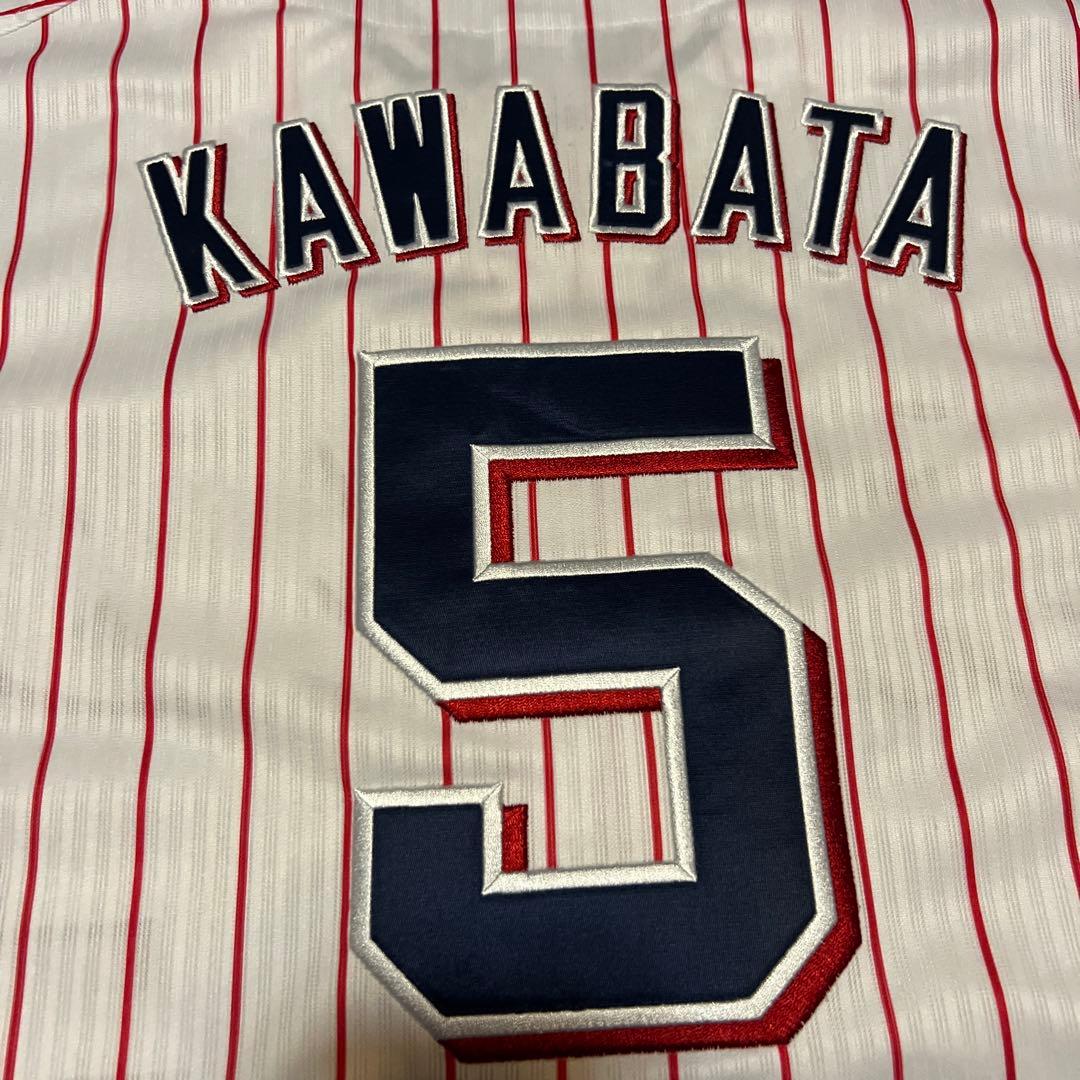 新品未使用品　東京ヤクルトスワローズ　川端慎吾 ユニフォーム 5 Lサイズ