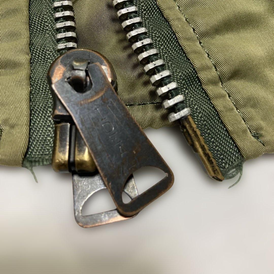 80s⁉️ビンテージ ALPHA USAアルファ MA-1 フライトジャケット L