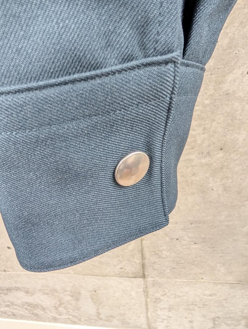 JIL SANDER ジルサンダー ジップアップ シャツジャケット ネイビー