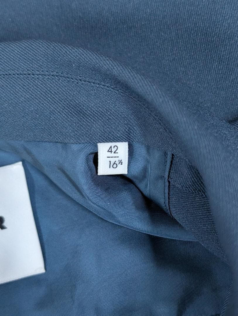 JIL SANDER ジルサンダー ジップアップ シャツジャケット ネイビー