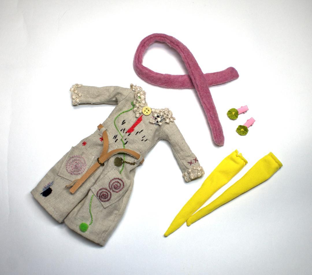 【一点物】❤️ブライスのお洋服❤️ 4点　お洋服・ヘアピンセット