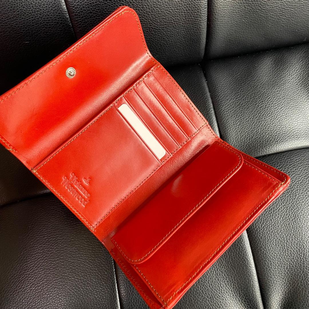 超レア 廃盤✨Vivienne Westwood 財布 オレンジ系 ユニセックス
