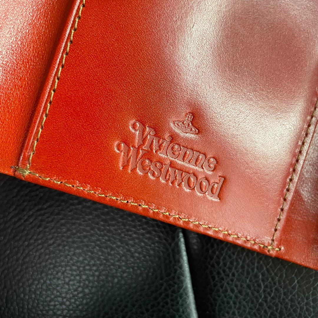 超レア 廃盤✨Vivienne Westwood 財布 オレンジ系 ユニセックス