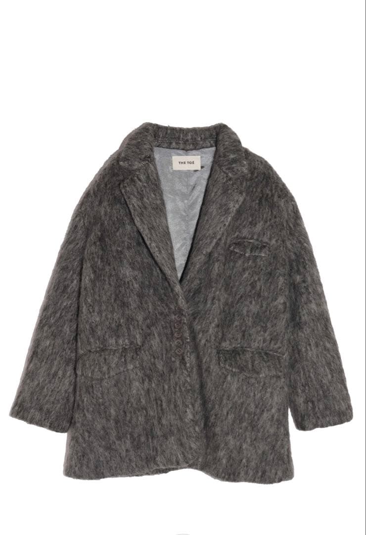 ジャケット・アウター THE TOE CHAMONIX SHAGGY JACKET gray M