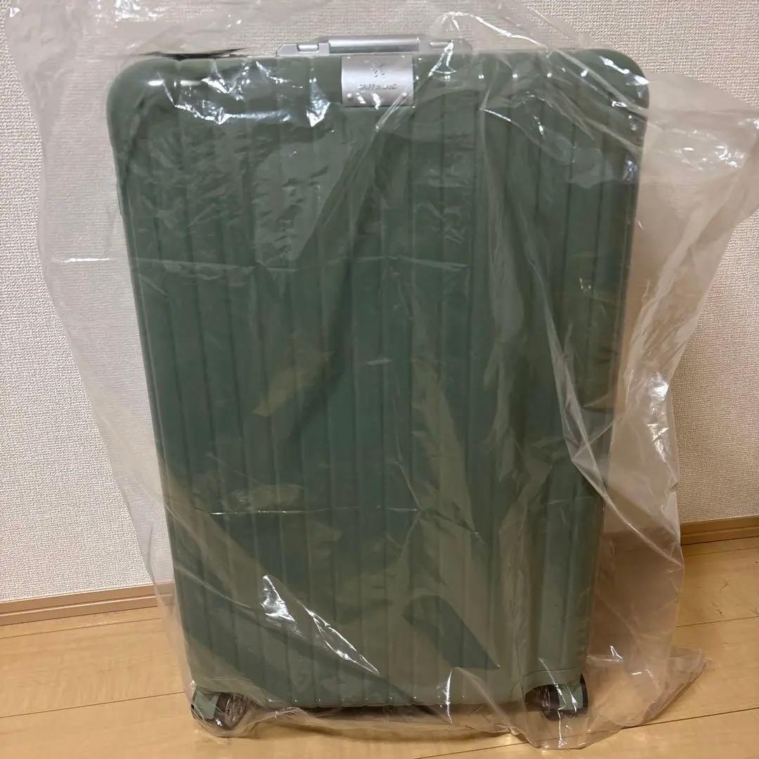 未使用 オリーブグリーン キャリーケース　90リットル以上