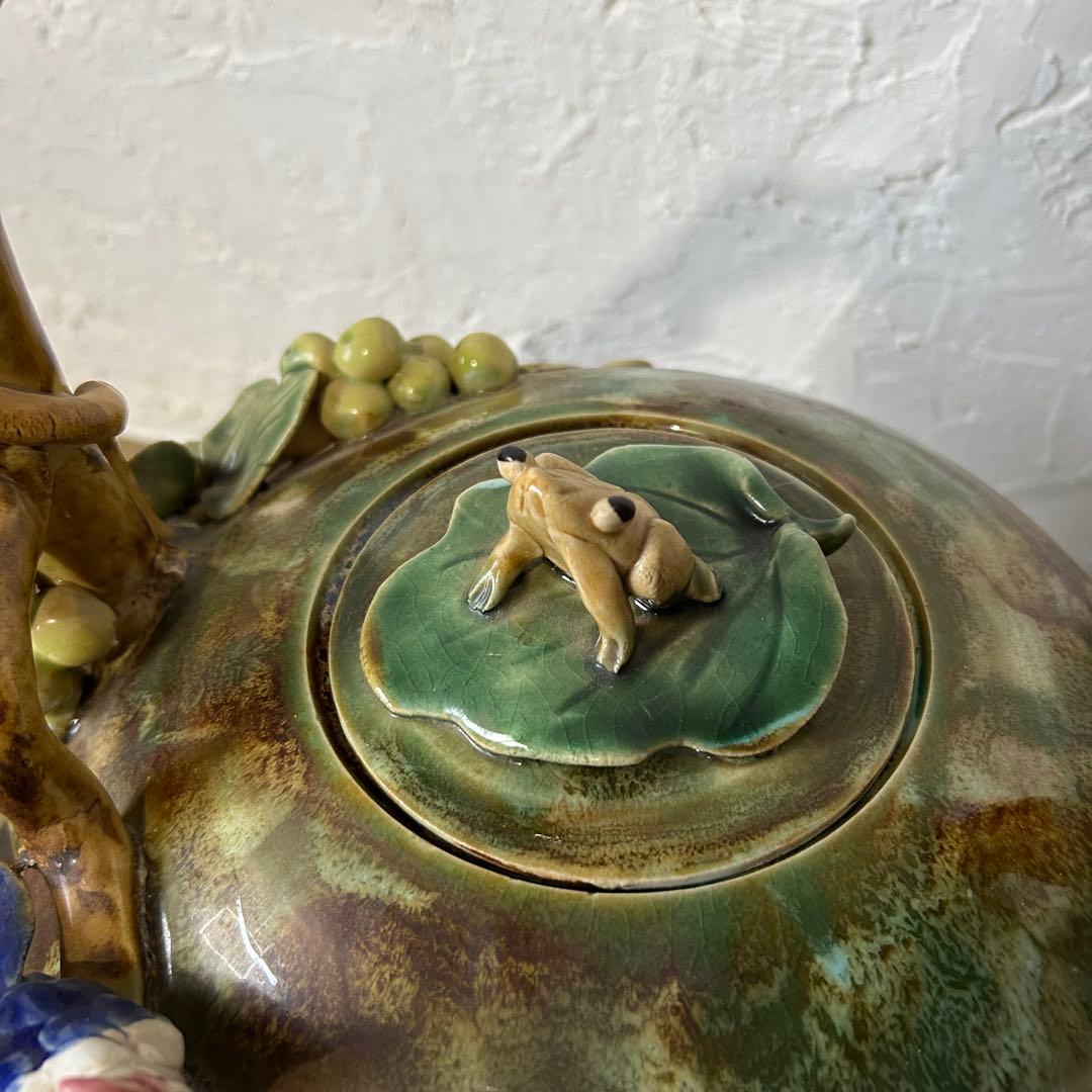 【割れ・欠け・補修なし】特大 急須 骨董 美術品