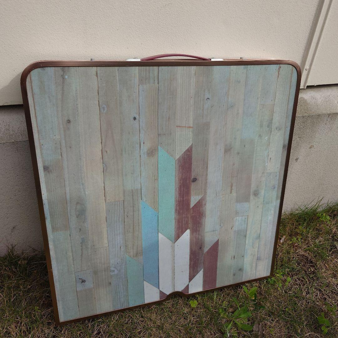 M monro モンロ ILリビングテーブル モザイクウッド120 廃盤