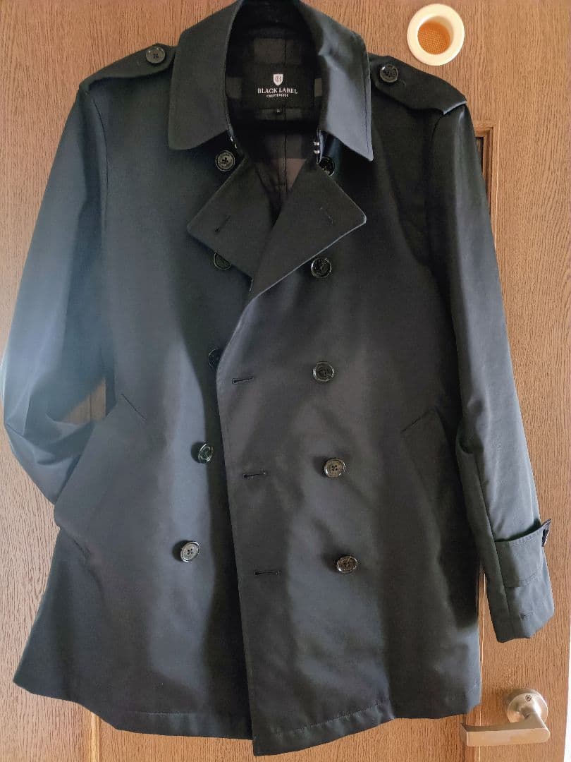 【美品】クレストブリッジ トレンチコート ネイビー XL