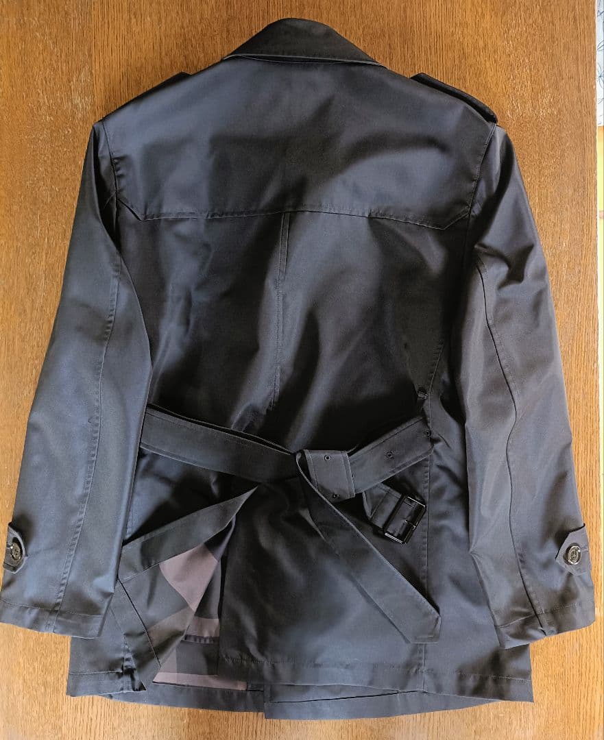 【美品】クレストブリッジ トレンチコート ネイビー XL