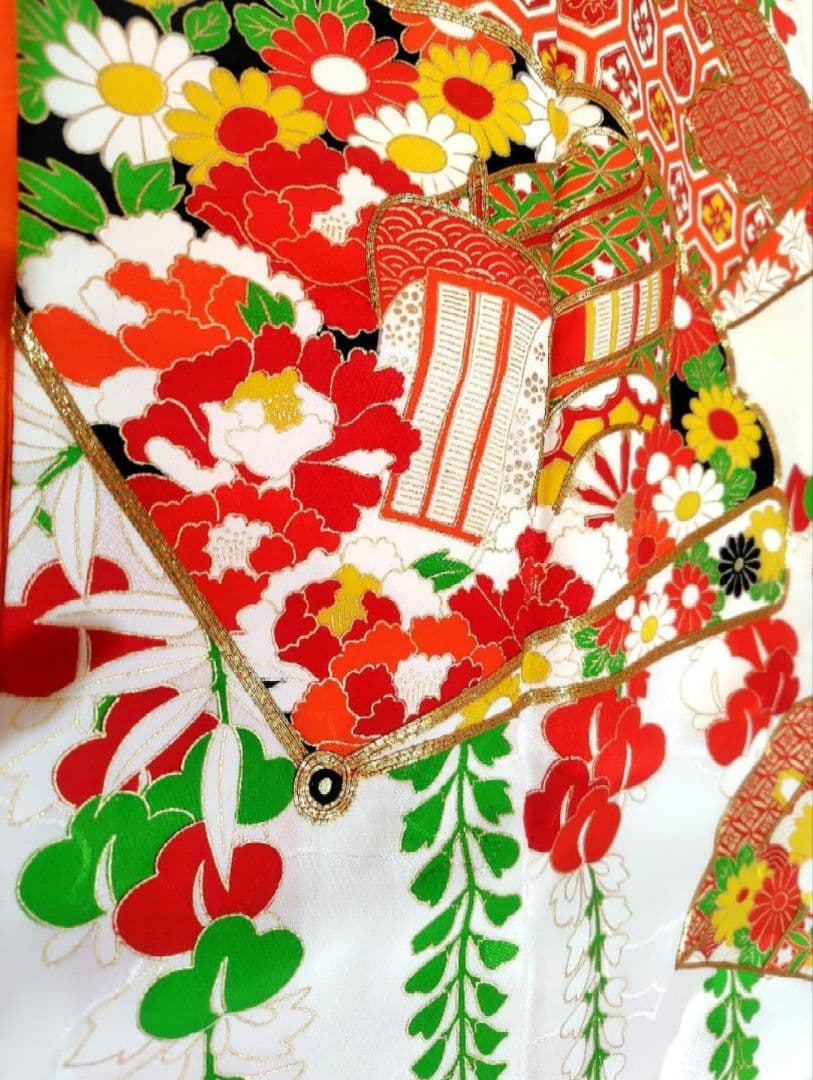 【ひらめ】着物、つくり帯、しごき3点