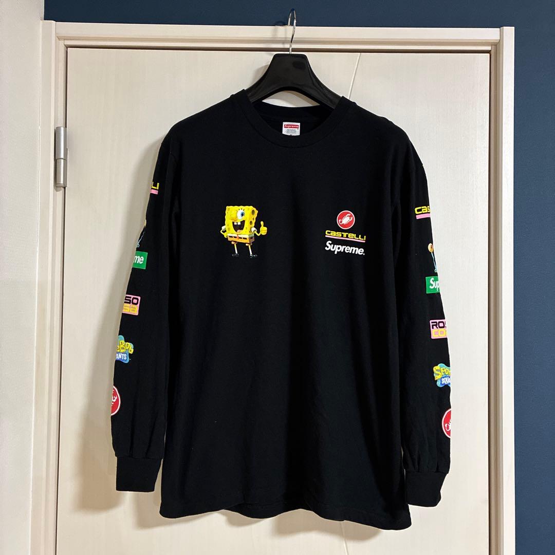 トップス Supreme x SpongeBob Castelli Racing Tee