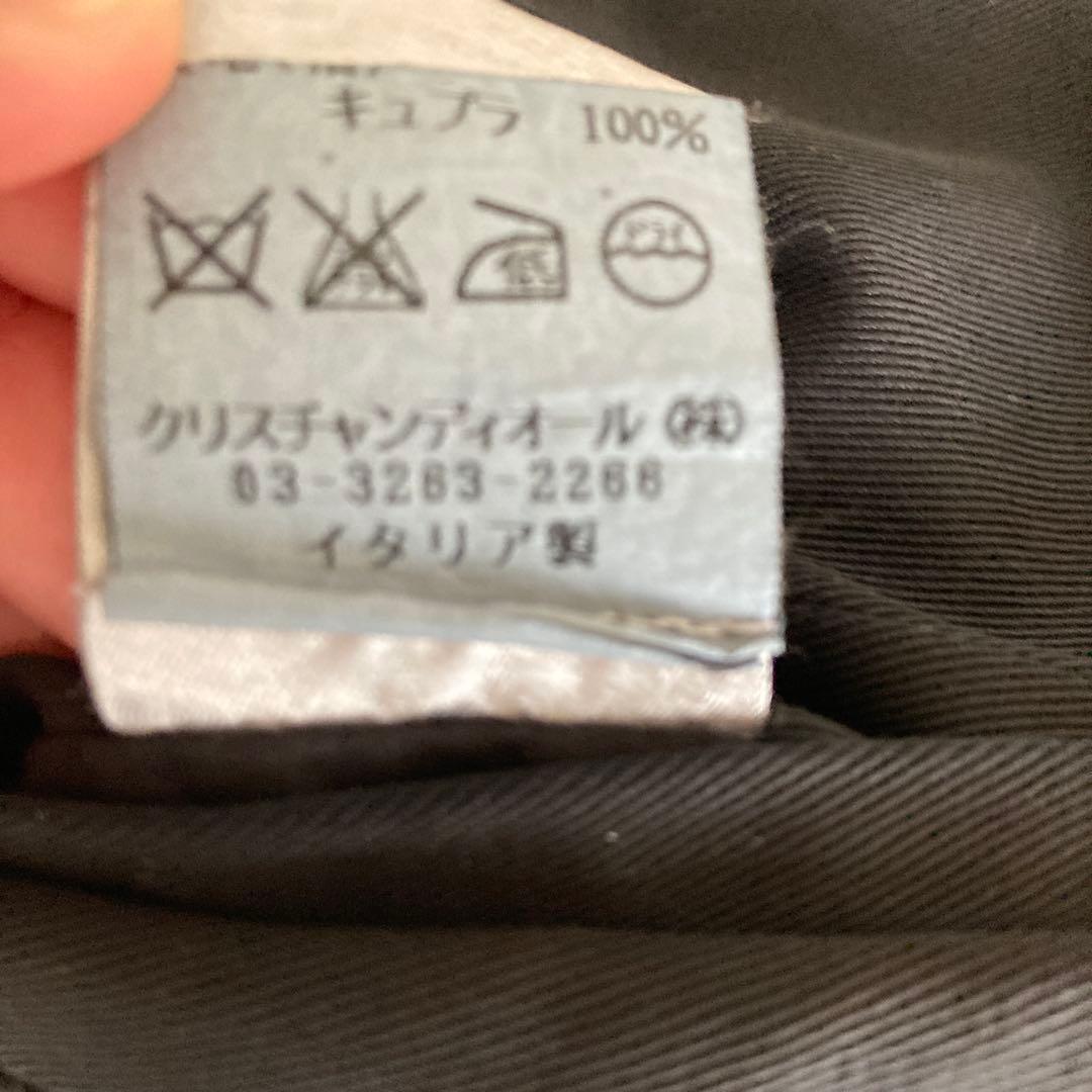 Dior homme05 ブラックトレンチコート　エディデザイン