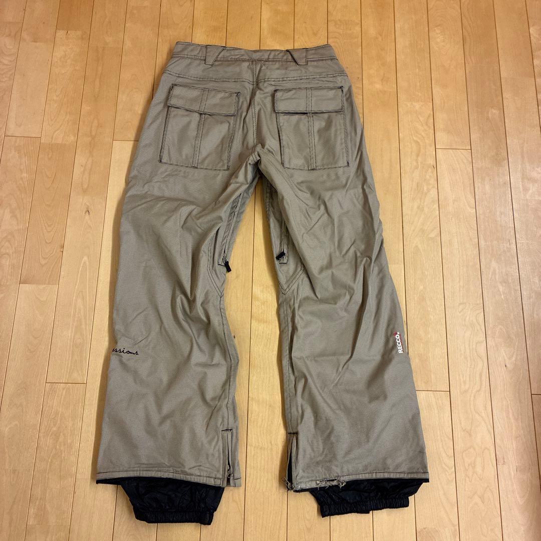 【大幅値下げ】SESSIONS スノーボードウェア 上下セット メンズ Mサイズ