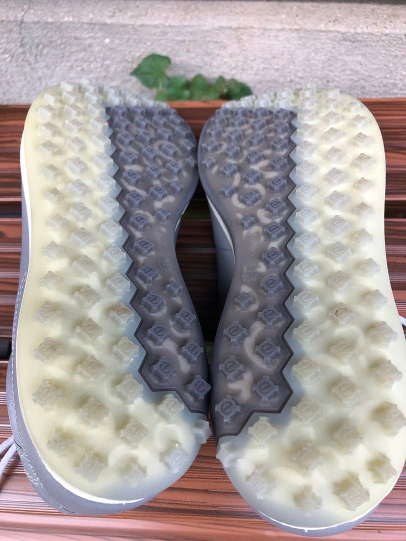 247番 新品未使用ECCOゴルフシューズ グレー36 23.0cmスパイクレス